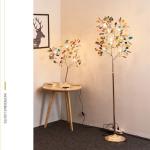 Colorful Tree Shape Modern Floor Light Iron Material LED Decorative Lightings