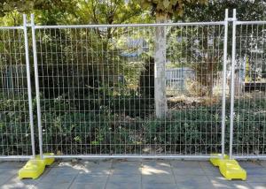 China Outdoor 60*60mm Mesh Hole Temp Construction Fence factory