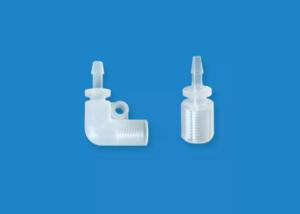 China Plastic Union Threaded Screw Hydraulic Hose Couplings For Rigid PTFE Tube factory