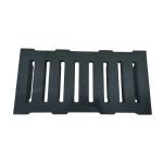 600*460*38mm Drainage Rubber Cover Mats horse rubber mats For Racecourse Channel