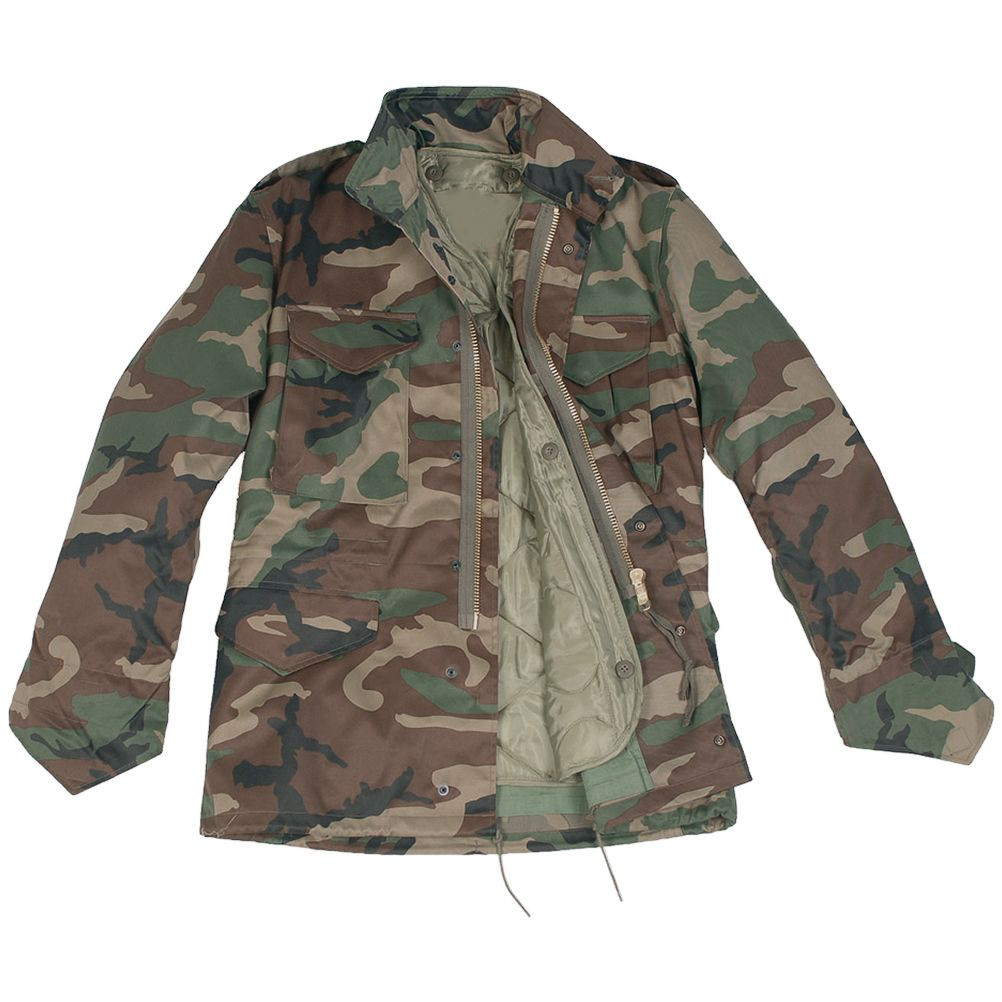 US Army style M65 outdoor multi color tactical field jacket military