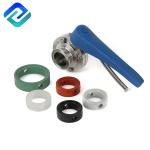 1 Inch Dn300 Butterfly Valve Vacuum Sanitary Trigger Handle Hygienic 316ss
