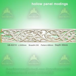 China Decorative PU center hollow mouldings factory