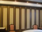 Commercial Folding Sliding Movable Wall Partitions On Wheels 16000mm Height
