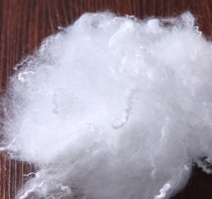 China Nano Silver Ion Virgin Polyester Staple Fiber Antibacterial For Cotton Textile Fabric factory