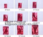 Top zip plastic bag food packaging/ 3 side seal zipper bag/ stand up pouch k bag