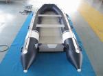 PVC 470cm inflatable dinghy Easy Take Against Abrasion With Foot Pump for water