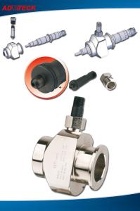 China High Strength Cr Alloy Steel / Aluminum Clamp Common Rail Injector Tools / Vehicle Tool factory