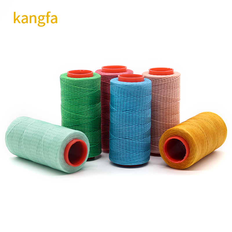 High Temperature Resistant MERCERIZED 100% polyester sewing thread for leather sewing