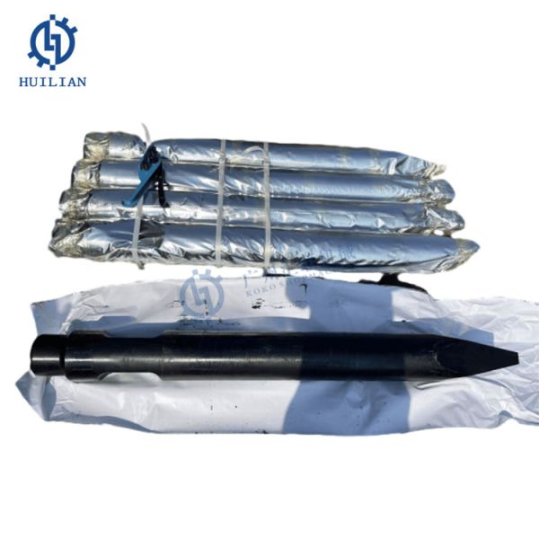 SOOSAN SU+125 SB20 SB30 Hydraulic Breaker Spare Parts Moil Point Chisel Rock Hydraulic Hammer