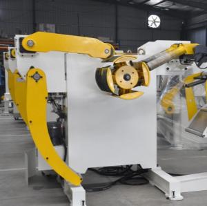 China 3 In 1 NC Servo Decoiler Straightener Feeder Roll Diameters 100mm factory