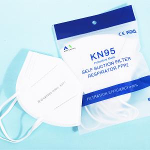 China High Breathability KN95 Disposable Protective Face Mask For Personal Care factory