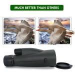 Bird Watching Zoom Monocular Mobile Telescope 10-30X50 HD Waterproof With Phone