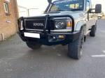 Powder Coated Black Car Bumpers for Toyota Land Cruiser LC79 Off Road 4x4