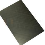 Quality Control Cross Hairline Finished Green Bronze 0.3mm SS Decorative Sheets