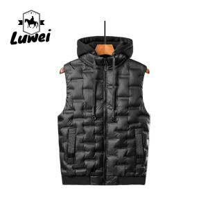 China Customs Logo Windproof Lightweight Quilted Puffer Utility Gilet Mens Vest Men's Vests &amp; Waistcoats Man Gilet factory