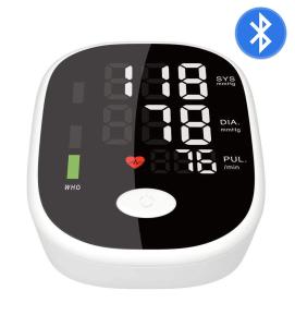 China LCD Display Blood Pressure Monitor Cuff Plastic ABS With Voice Broadcasting factory