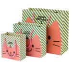 Customize China Print Logo Shopping 25kg Gift Paper Bag For Charcoal Packaging