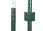 8" Height Green Tee Studded Fence Post T Type
