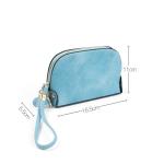 Recyclable Half Moon Shape Makeup Travel Bag With Tassel