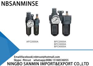 China Instrument Air Filter Regulator Lubricator High Performance AFC / BFC Series factory