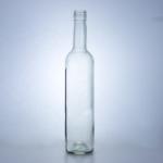 500ml 700ml 750ml 1000ml Clear Glass Bottle for Whisky Hot Stamping Surface