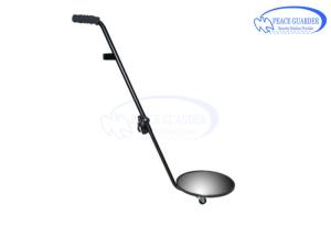 China Under Vehicle Scanner 30cm Convex Acrylic Mirror , 51 Inch Handle Car Surveillance Equipment PG-V1 factory