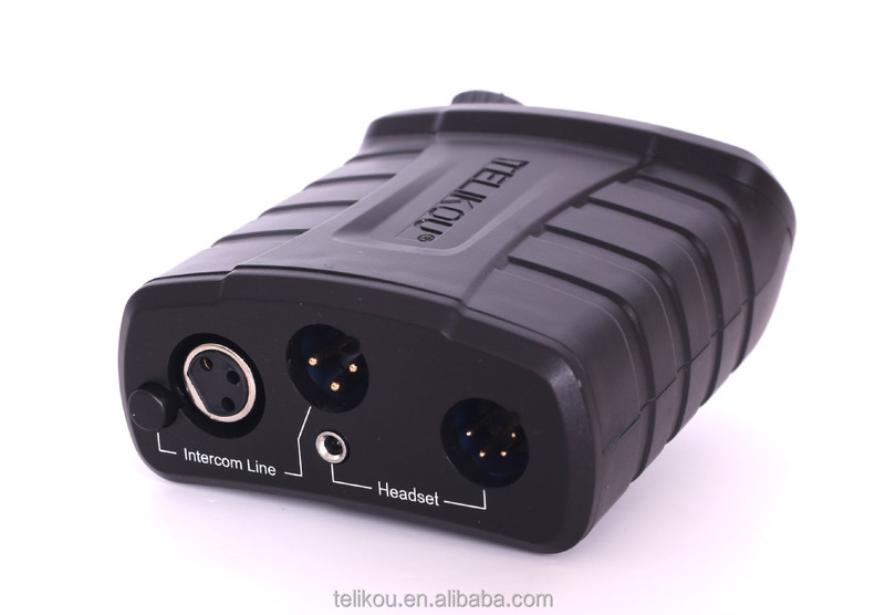 TELIKOU 2021 NEW PRODUCTS BT-01 Program Interrupt (IFB) Talent Receiver FOR RADIO BROADCAST SYSTEM