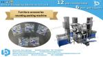 Furniture accessories counting packing machine with automatic feeding elevator