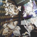 Flower Etched Stainless Steel Sheet Mirror Elevator SS Plate