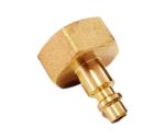 3/4'' To 1/4'' Tubing Brass Blow Out Plug Lead Free