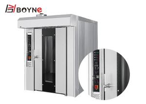 China 32 Trays 52kw Stainless Steel Rotary Oven Big Bakery Bread Machine big capacity factory