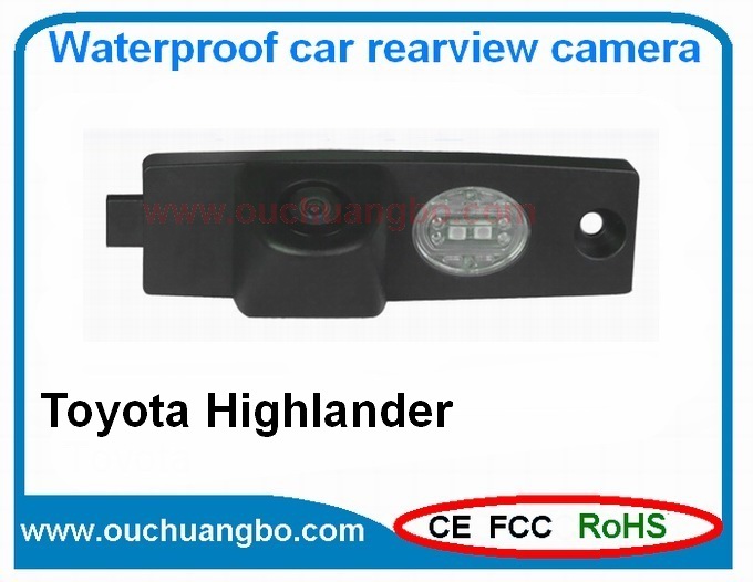 Ouchuangbo 170 Wide HD Color Car Rear View Parking Assistance Camera for Toyota Highlander