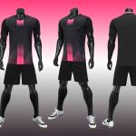 Optional Color Plain Soccer Jersey Premium Fabric Breathable Football Dress Full