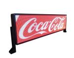 Mobile Advertising Bus LED Display 1192*232*75mm Screen Dimension 6mm Pixels