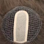 Hot Sale RAW Virgin Hair Topper Human Fish Net Women Topper Human Hair Toupee
