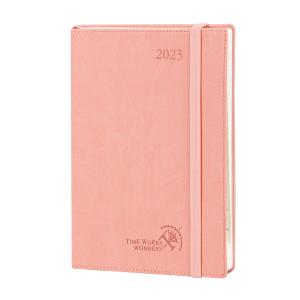 China OED ODM Weekly Academic Planner 2023 Pink 2 Page Weekly Schedule 2022 2024 factory