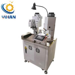 China 1000-800-1450 Automatic Double Head Wire Cutting Stripping Terminal Crimping Machine factory