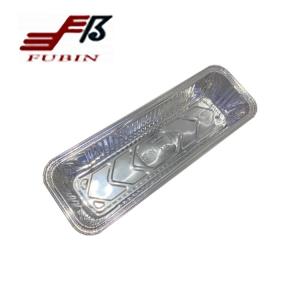 China 1000ML Rectangular Foil Trays For Mcirowave Food Container Loaf Pan factory