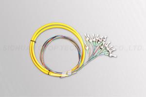 China 0.9mm PVC / LZSH Multimode Pigtail factory