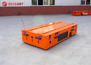 China Battery Power Steerable Trackless Transfer Trolley 20 Ton factory
