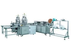 China Automatic Disposable Face Mask Machine Customized Size For Medical Industrial factory