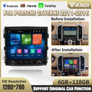 China 2011-2016 Porsche Cayenne Android Auto Radio Resolution 1280x800 factory