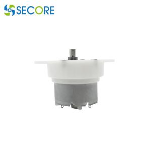 China Dia 56.8mm Shaft Knurled Plastic Gear Motor 15rpm For Toys / Mini Fan factory