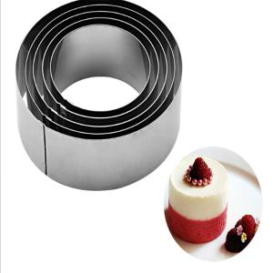 China Rk Bakeware China- 304 Stainless Steel Mousse Cake Ring factory