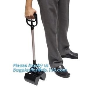 Dog Waste Scoop Long Handle Pet Pooper Scooper Dog with Bag, Long handle dog
