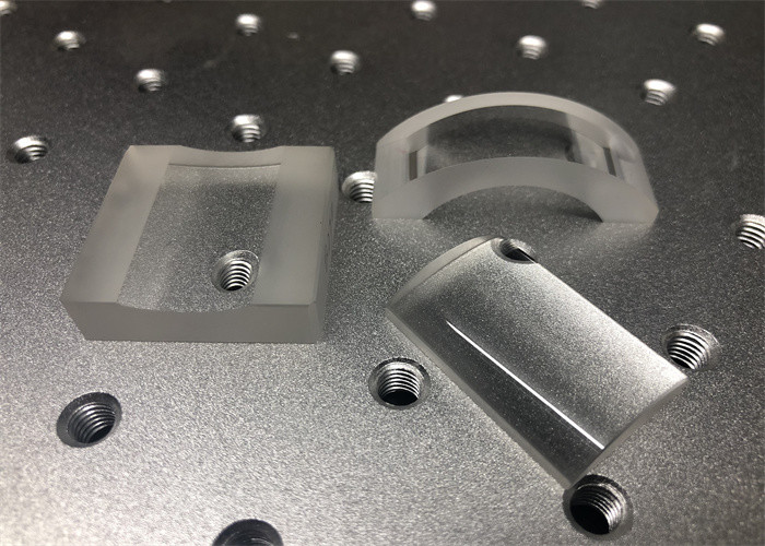 CaF2 Cylindrical Concave Lens Curved Surface Cylinder Laser Lenses