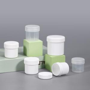 China HDPE PP Empty Cookie Plastic Jar container Canister Food Storage Wide Mouth 500ml factory
