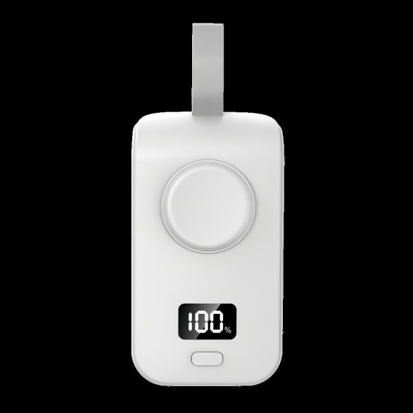 China Wireless Charging Power Bank for iPhone and iWatch 2500mAh 98*22*145mm factory