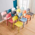 Hotel Dining Furniture Stackable Chairs Custom Colors Nordic Design for Modern